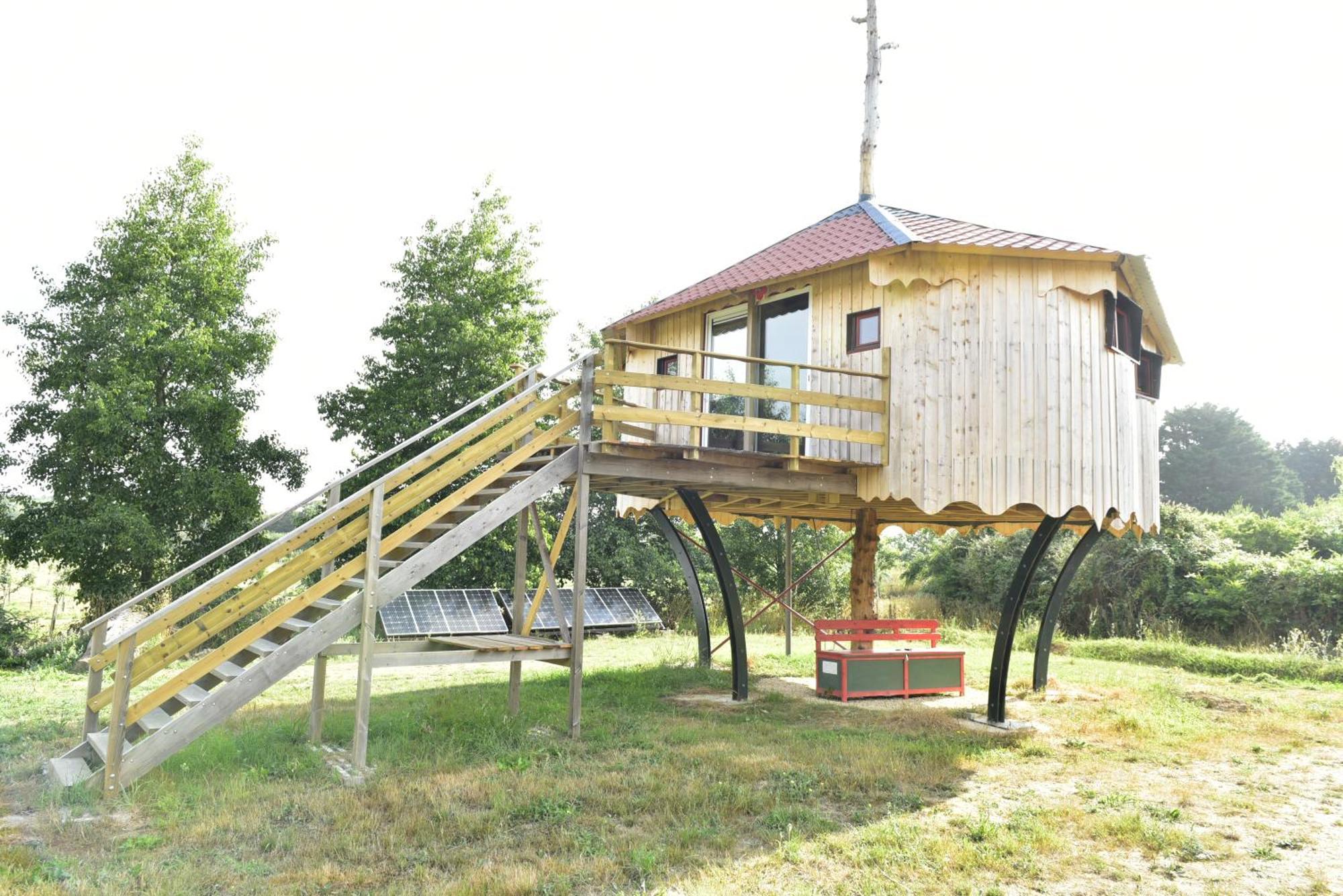 Yourte Roulotte Et Gite De La Laita Clohars-Carnoet Exterior photo